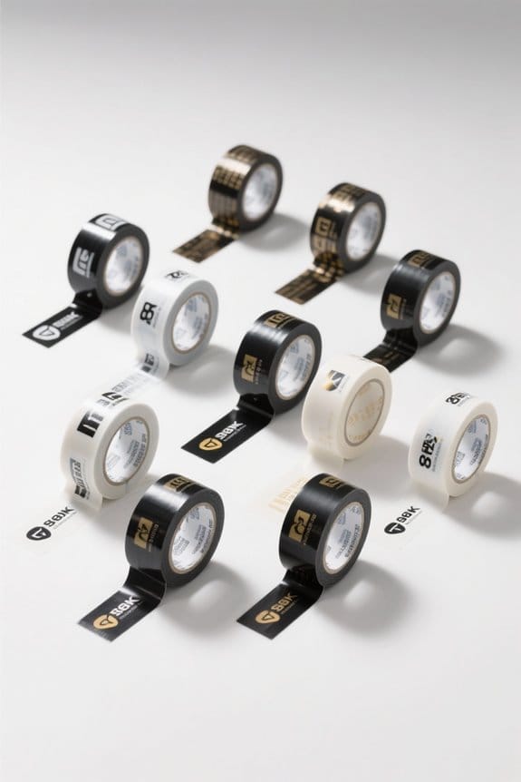 custom printed branding tapes