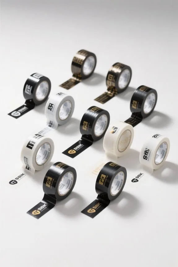 custom printed branding tapes