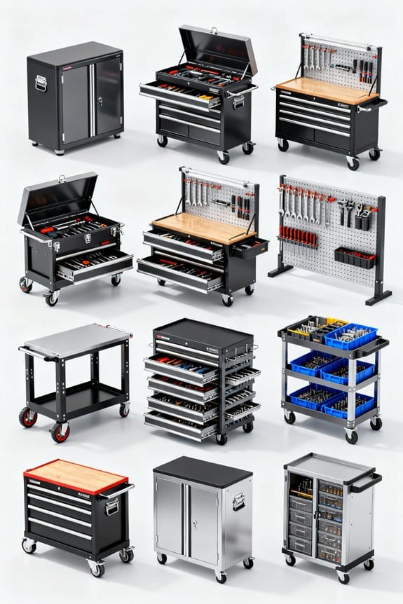 efficient workshop tool storage