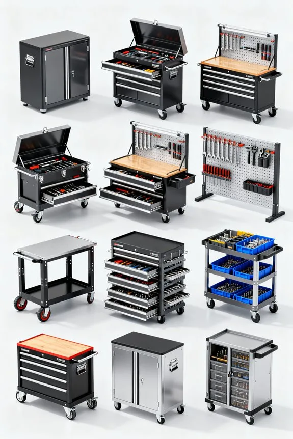 efficient workshop tool storage