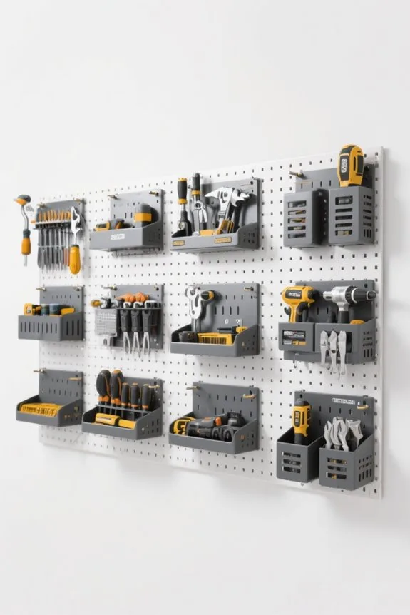 pegboard tool organization ideas