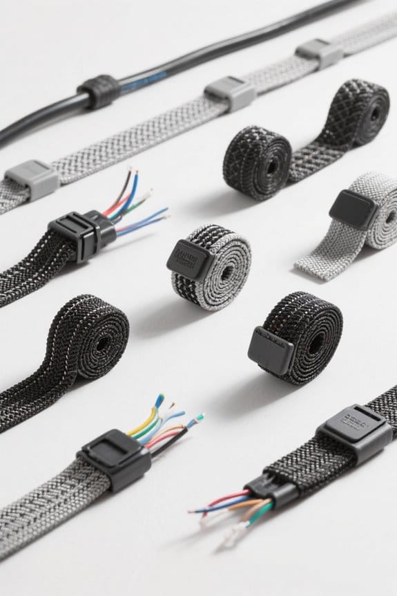 top electrical harness wraps