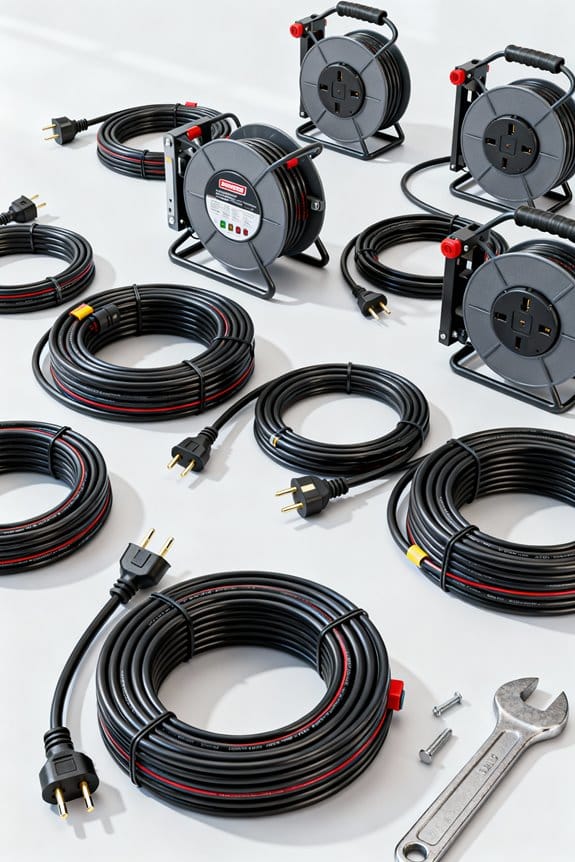top garage extension cords