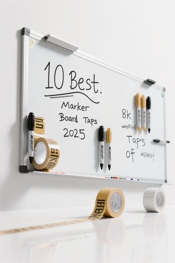 top marker board tapes