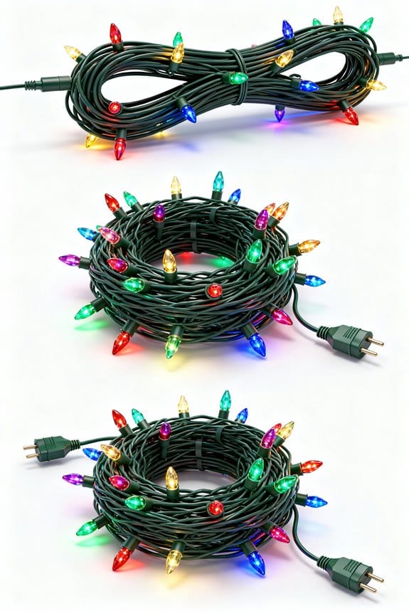 best christmas light cords