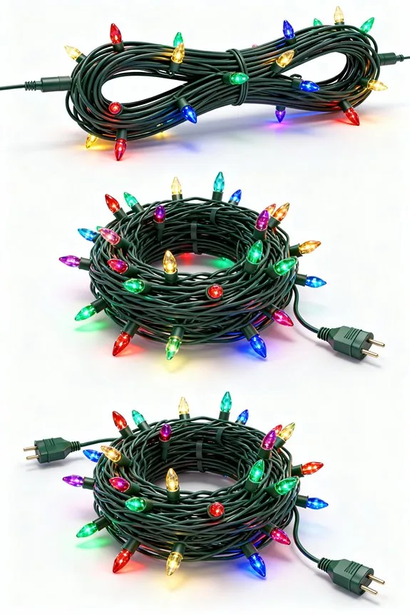 best christmas light cords