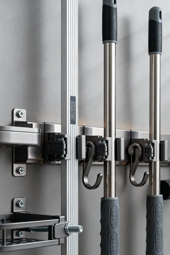 choosing cleaning tool storage