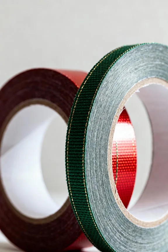 choosing holiday decoration tape