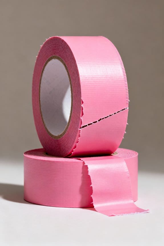 choosing pink gaffer tape