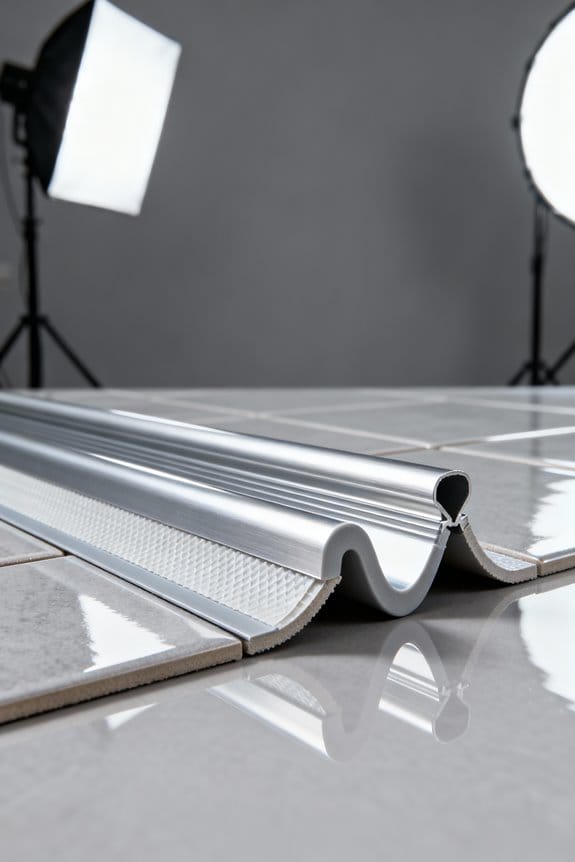 choosing tile edge tape