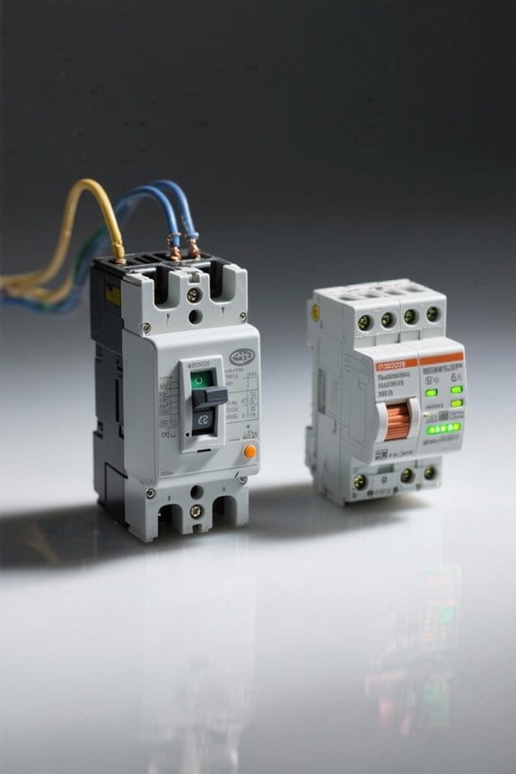 circuit breakers and surge protectors