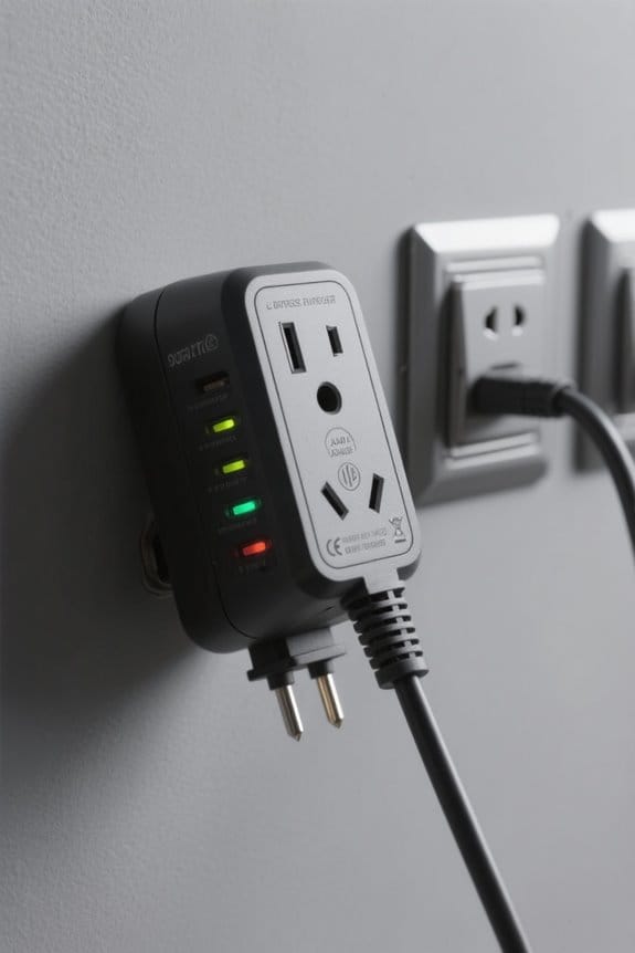 compact direct plug in surge protectors