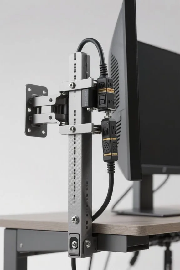 compact under monitor surge protectors