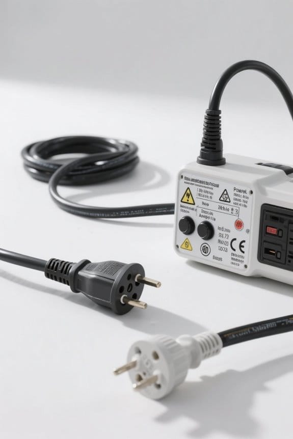 cord specifications and ratings