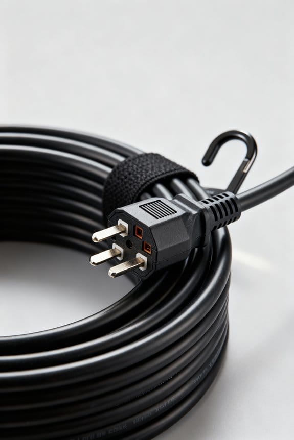 curly extension cord considerations