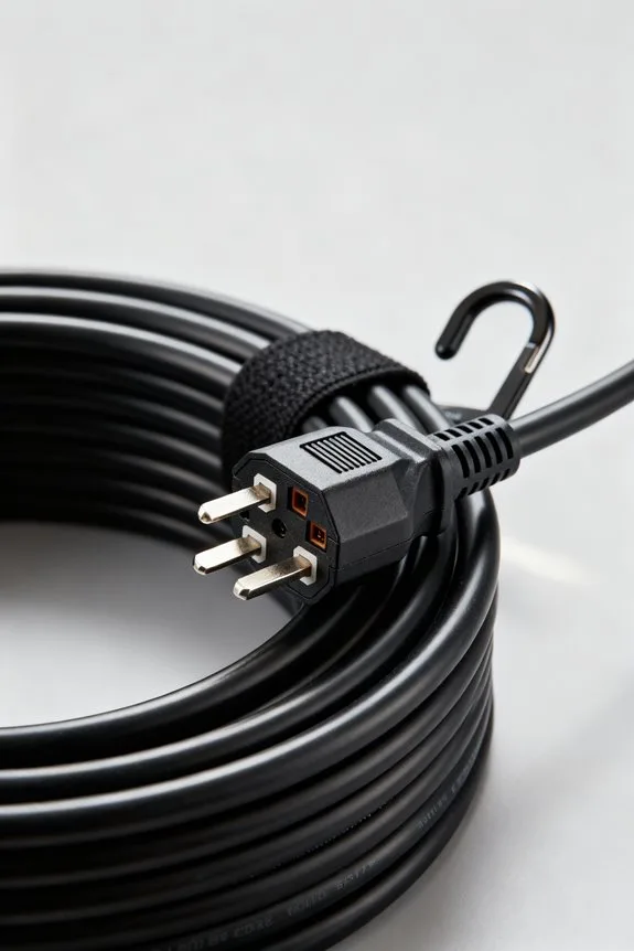 curly extension cord considerations