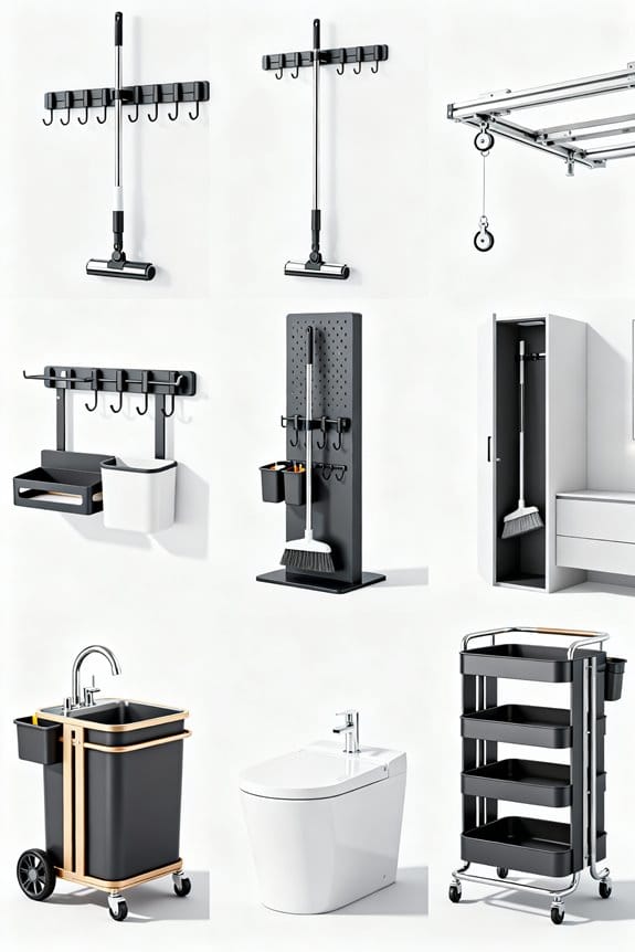 effective cleaning tool organization