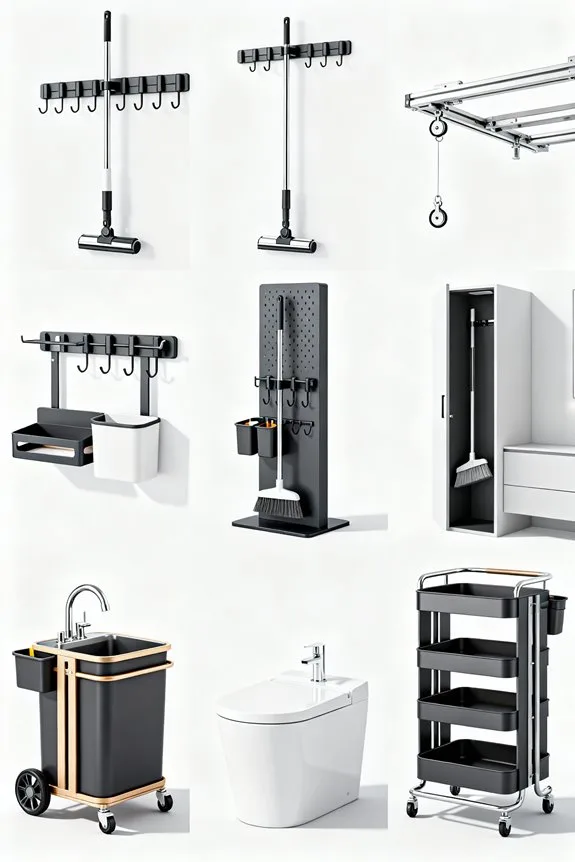 effective cleaning tool organization