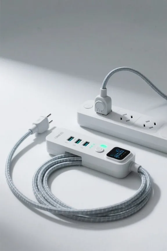 energy efficient extension cord design