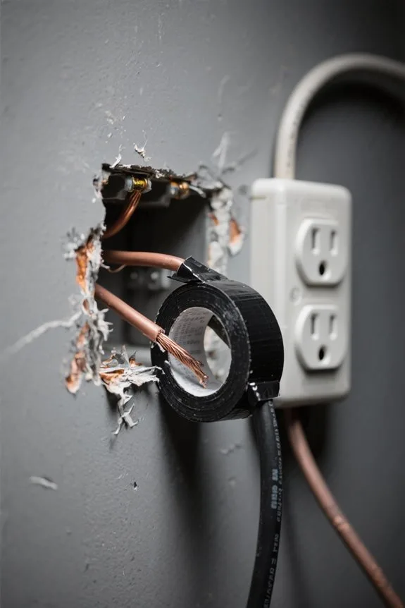 gaffer tape electrical hazards