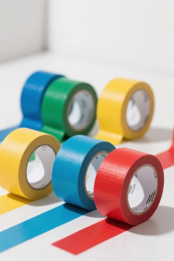 gaffer tape home organization