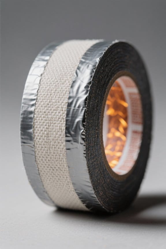 heat resistant gaffer tape construction