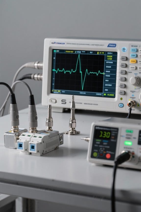 let through voltage measurement procedure