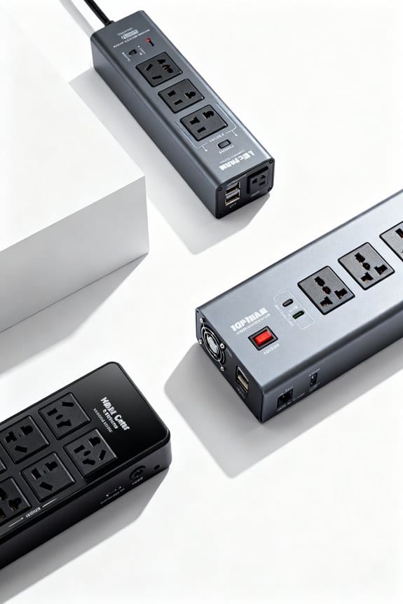 media center surge protectors