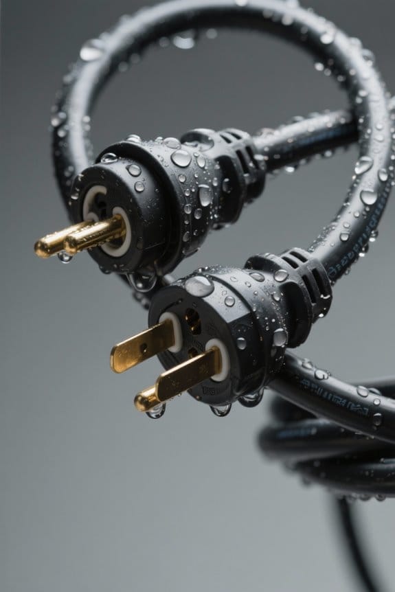 moisture resistant outdoor extension cords