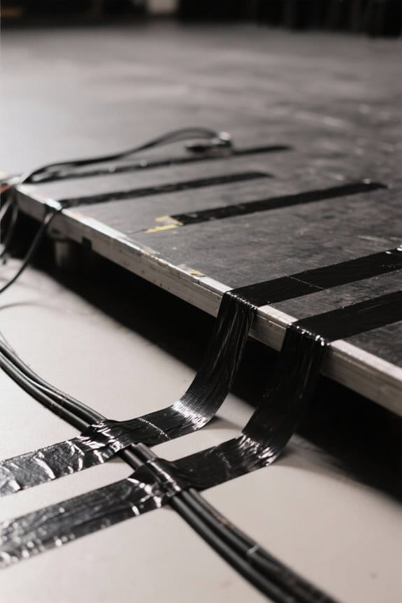 non reflective stage tape use