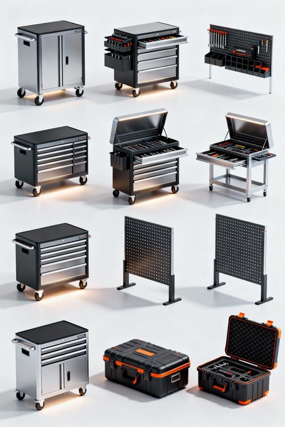 organize workshop with tools
