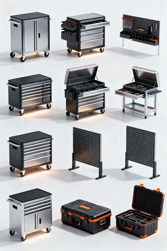 organize workshop with tools
