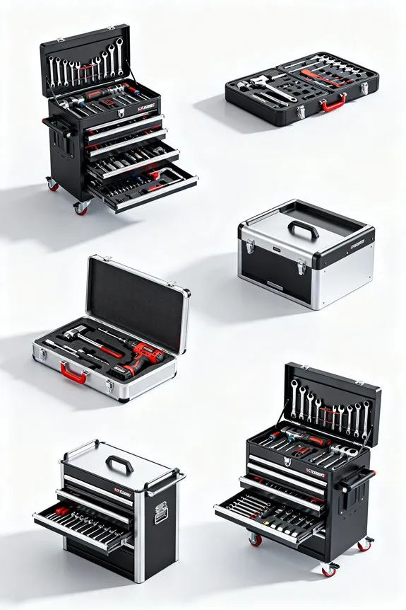 organized workshop tool storage