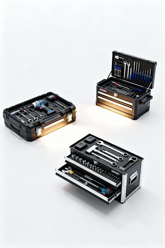 organized workspace tool storage