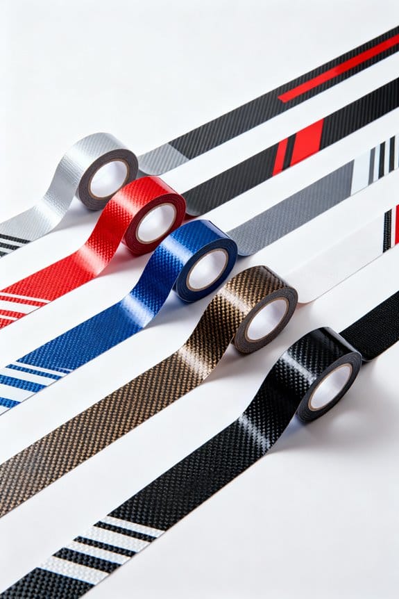 racing stripe tape guide