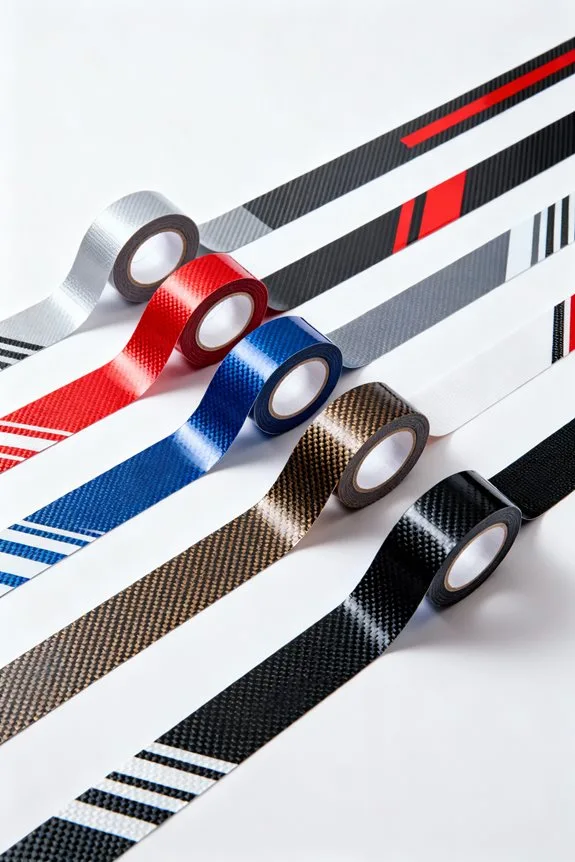 racing stripe tape guide