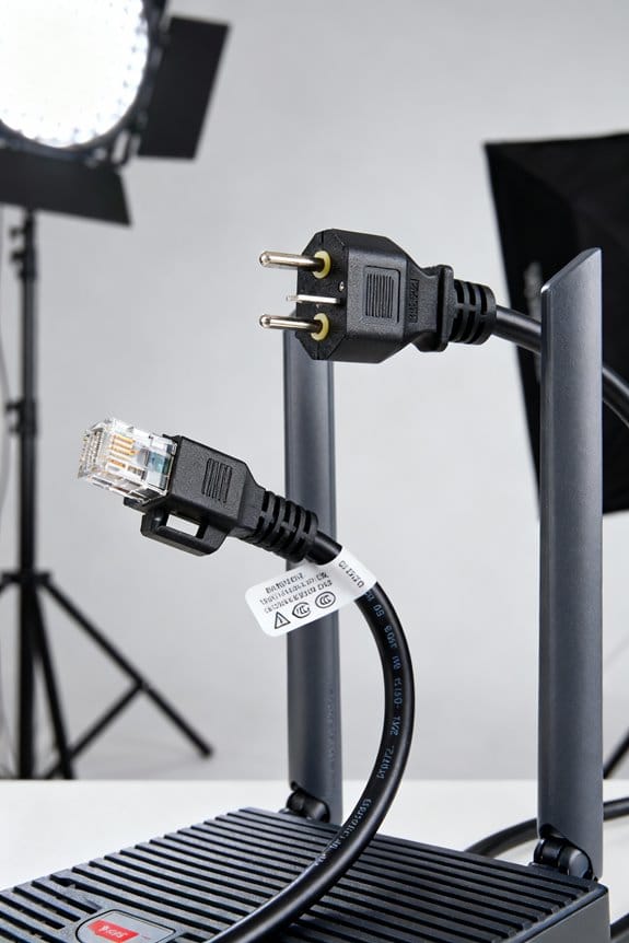 router extension cord considerations