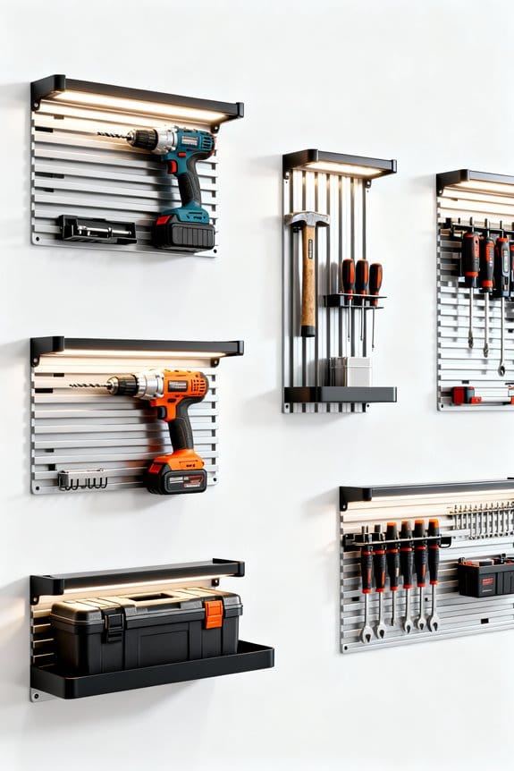 slatwall tool storage solutions