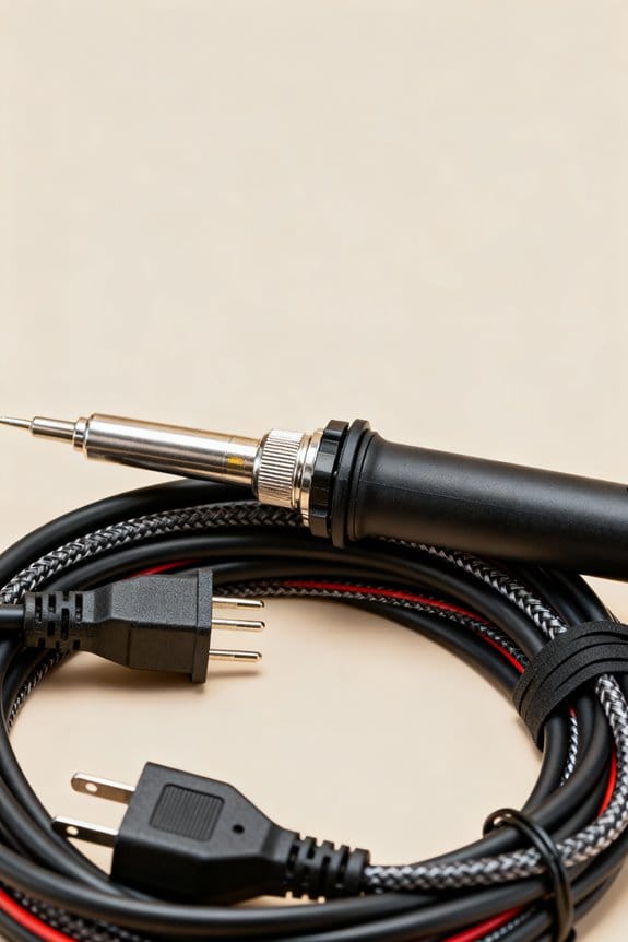 soldering iron cord considerations