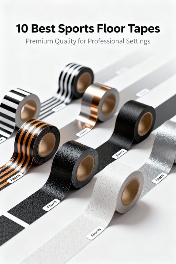 sports floor tape recommendations