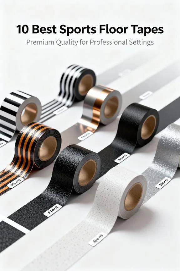 sports floor tape recommendations