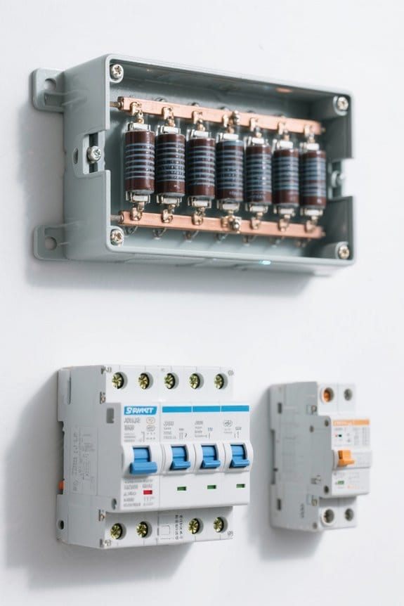 surge protection components inspection