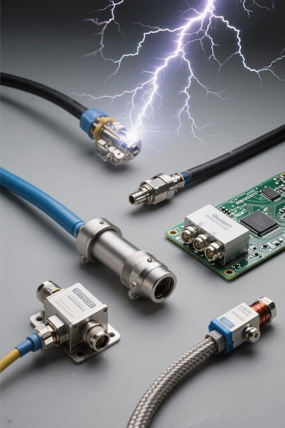 surge protection for data lines