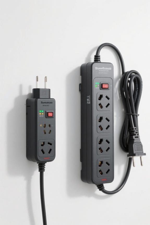 surge protector comparison details