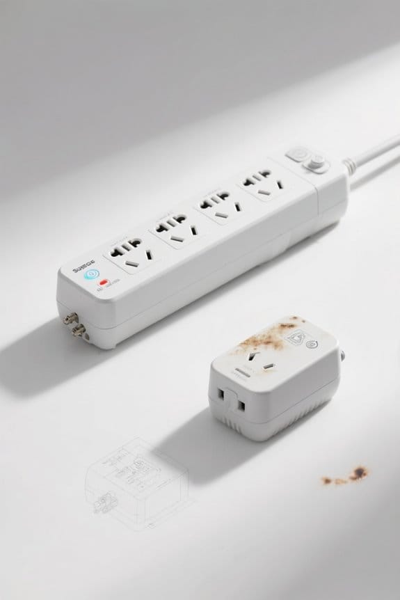 surge protector replacement timing