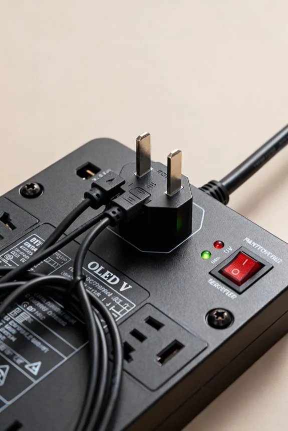 surge protector specifications checklist
