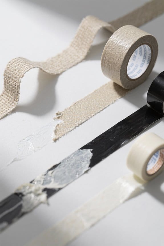 tape types and residue management