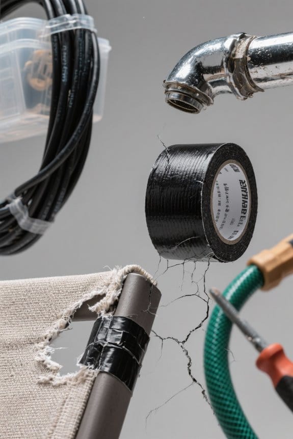 temporary tape repair techniques