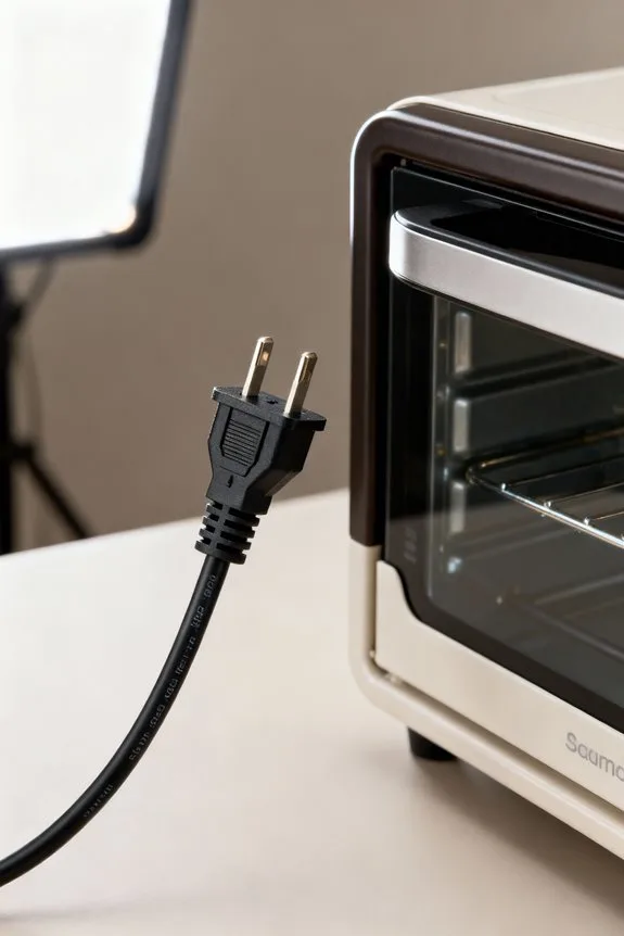 toaster oven cord specifications