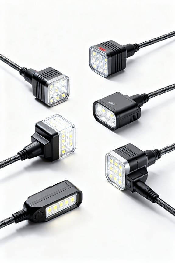 top led work light cords
